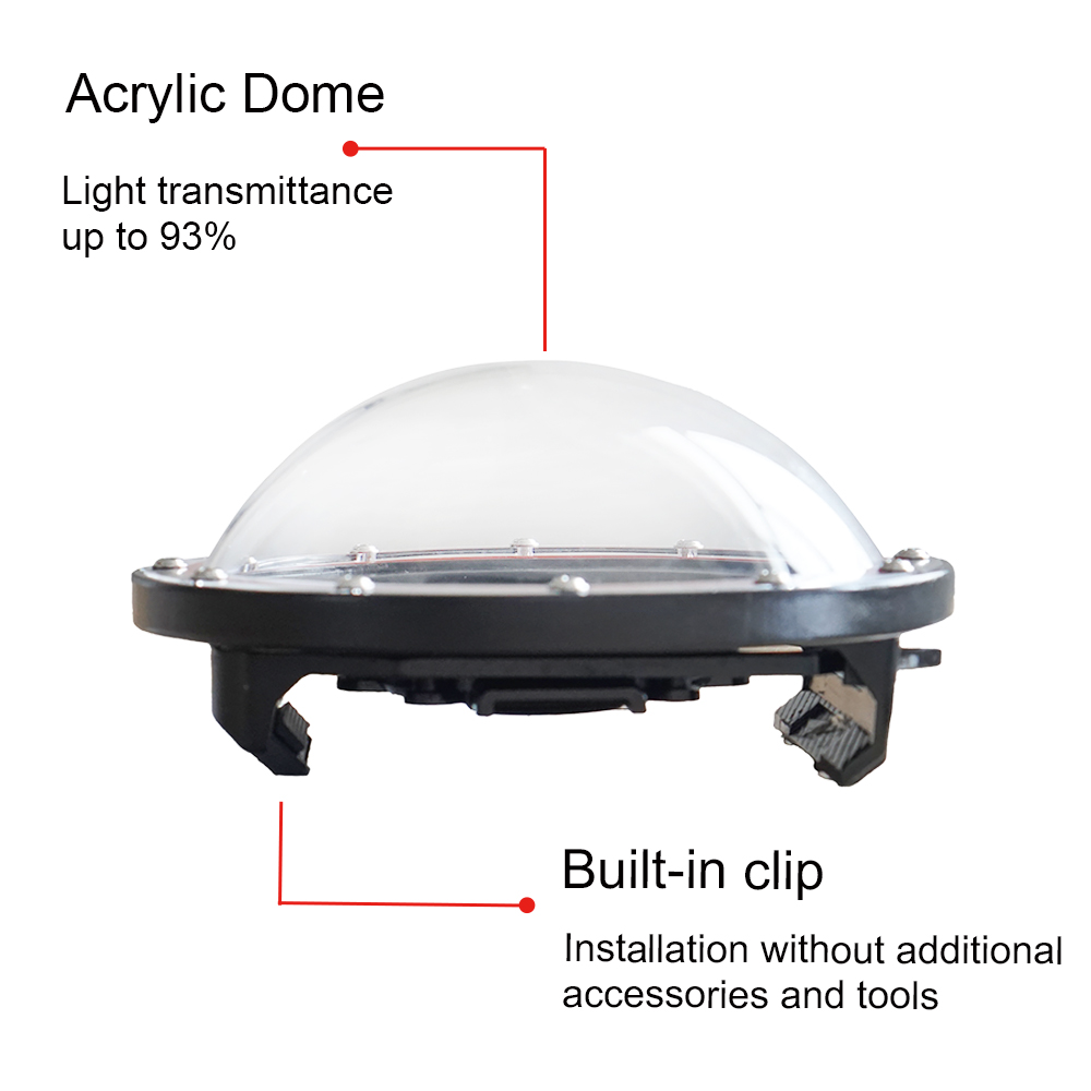 Lente tipo domo DIVEVOLK para carcasa submarina SeaTouch 4 Max - Imagen 5
