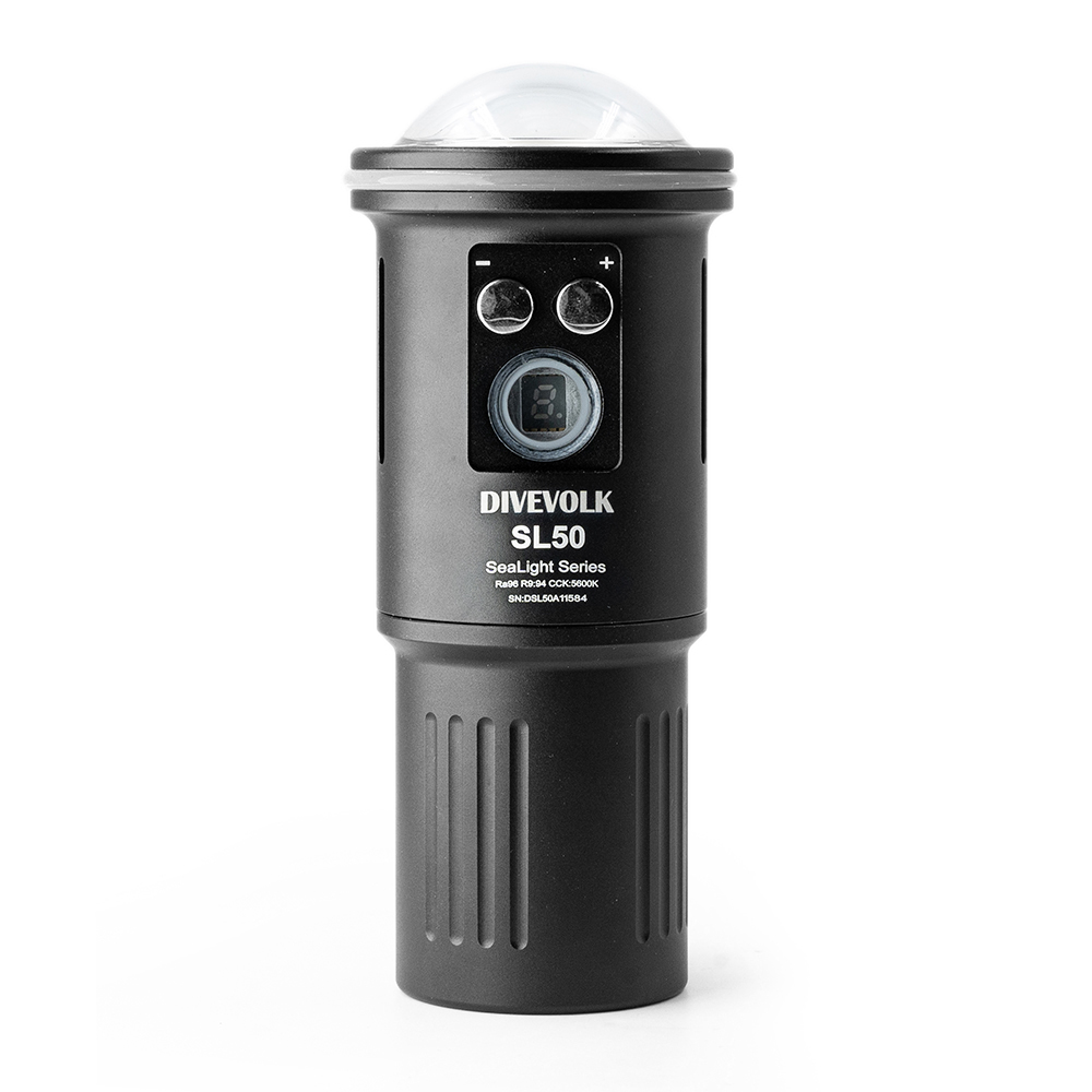 FOCO DE VÍDEO SUBACUATICO PROFESIONAL SL50, 5600 LÚMENES - Imagen 8